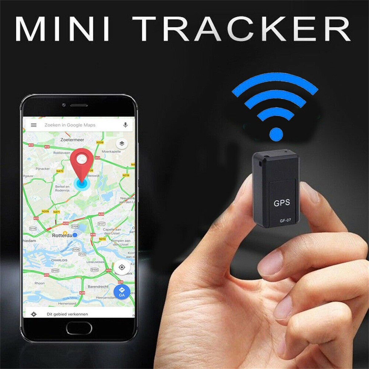 Zumi Ride Mini GPS Tracker Anti-Lost Locator